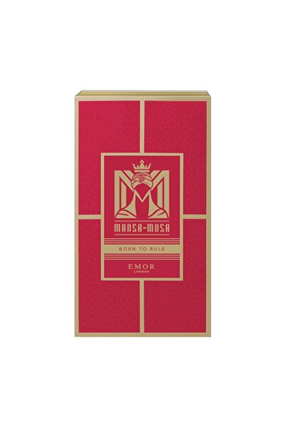 Mansa musa Emor Born To Rule Eau De Parfum 100ml Long Lasting Amber Vanilla Unisex Perfume