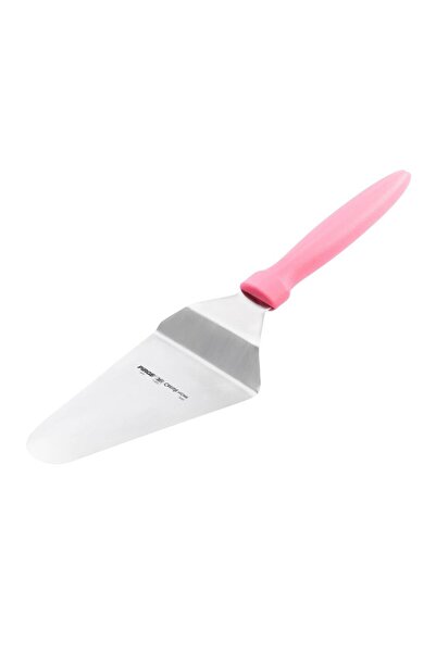 PİRGE Pasta Servis Spatulası Pembe 16 CM – Kek ve Pasta Dilimleme Servis Aparatı