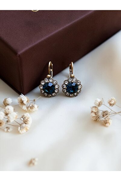 FAYRA ACCESSORIES كريستال ستون ديزي أحسب الأقراط