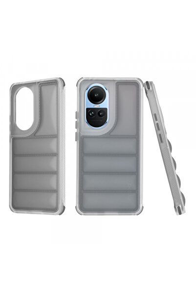 Stef's Cat Husa pentru Oppo Reno10 / Reno10 Pro, Stef's Cat, Wave Shield, Neagra
