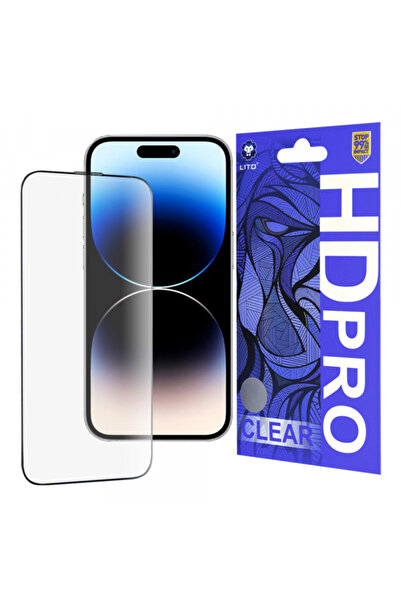 Lito Προστατευτικό Οθόνης HD Pro Clear για Apple iPhone 14 Pro, Σκληρυμένο Γυ...