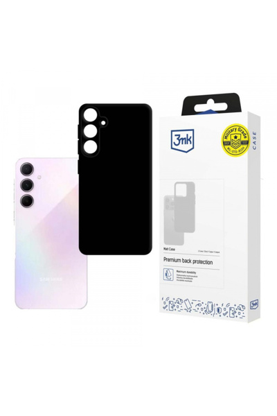 Stef's Cat Калъф за Samsung Galaxy A35 5G A356, Котката на Стеф, Матово черен