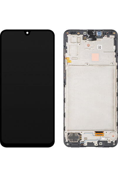 Samsung Display cu touchscreen Galaxy A17 4G, cu ramă, negru, Service Pack GH...