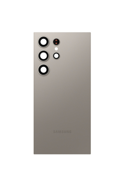 Samsung Capac baterie Galaxy S24 Ultra S928, Gri (Titanium Gray), Service Pac...