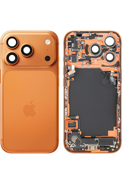 Apple iPhone 17 Pro Battery Cover, With Middle Housing, Full Parts, Cosmic Or...