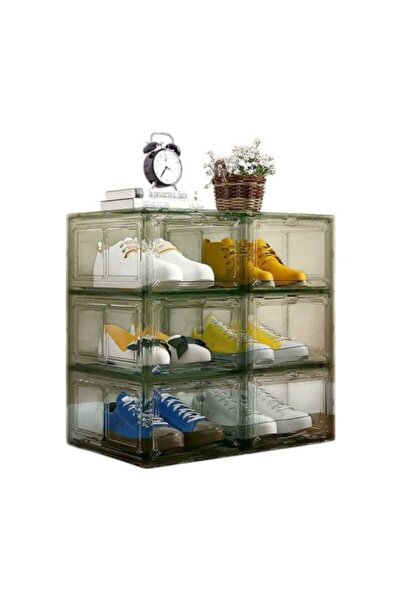 OEM Παπουτσοθήκη πλαστική διάφανη 6 θέσεων
