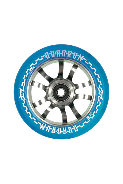AO SCOOTERS QUADRUM ΔΙΑΦΑΝΗΣ ΤΡΟΧΟΣ 115MM - ΜΠΛΕ