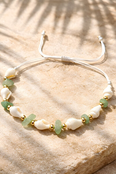 NBS Beautiful Naturel Stones سوار من الحجر الطبيعي أفنتورين بتصميم عصري