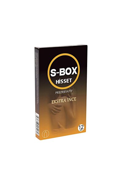 GİZLİ RENKLER S-Box Hisset Ultra İnce Prezervatif