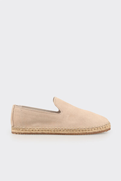 Elle Shoes Bej Deri Erkek Günlük Ayakkabı