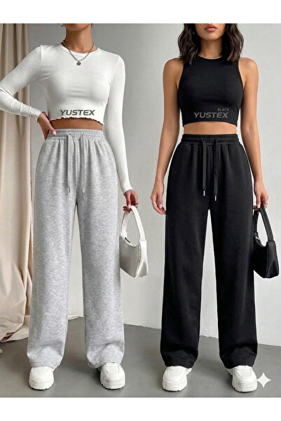 yx yustex sport Σετ 2 γυναικείων εποχιακών φούτερ oversized - Επιλογή χρώματο...