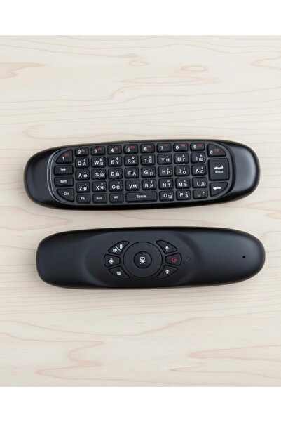 Kablosuz Air Mouse Mini Klavye Çok Fonksiyonlu