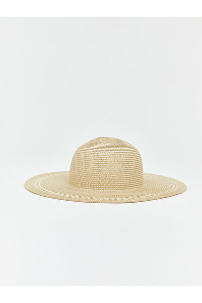 LC Waikiki Pălărie Fedora de damă din ratan