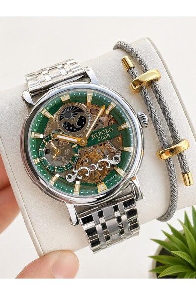 JG. Polo Club Jg.Polo Club Automatic Mechanism Italian Design Bracelet 5Atm W...