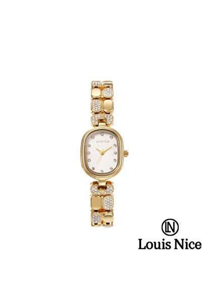 Louis Nice Women's watch from brand studded with zircon stones.