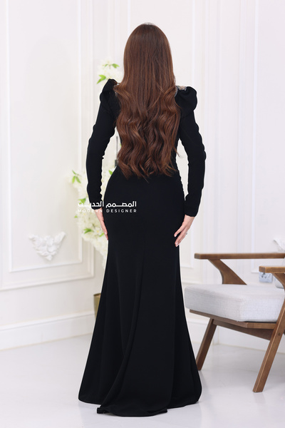 modern designer Royal Luxury Evening Dress