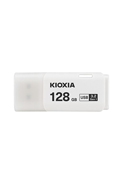 Kioxia ذاكرة فلاش USB 3.2 Gen 1 سعة 128 جيجابايت U301 باللون الأبيض