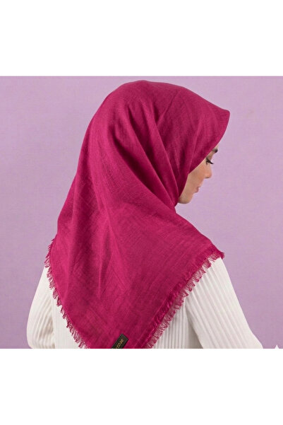 ÖZENSE Flamlı Pamuklu Terletmeyen 4 Mevsim Kullanılabilir 100x100 cm Vişne Çü...