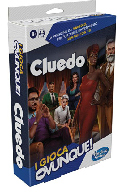 Hasbro JOC CLUEDO GRAB AND GO IN LIMBA ENGLEZA