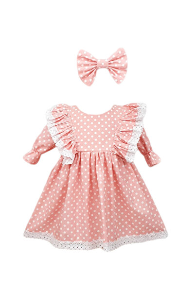 fantasialand Rochie botez, 2 piese, culoare roz