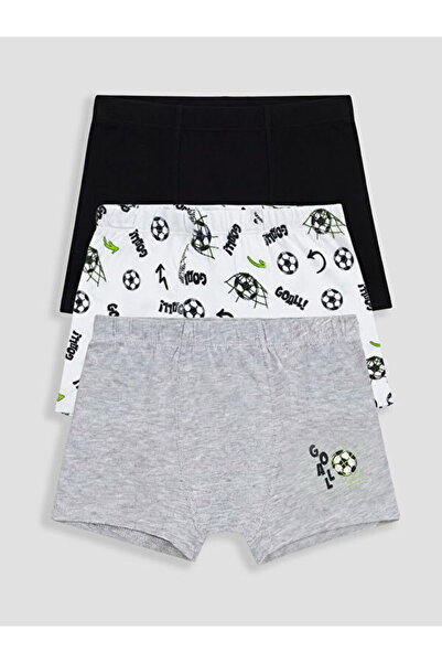 LC Waikiki Timeless Clothing & Timeless Choices Printed Boys' Boxer 3-Pack