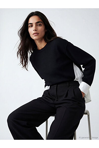 LC Waikiki I Shirt-Looking Women's Knitwear Sweater from Freezen Store