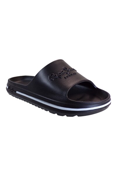 Pepe Jeans BEACH SLIDE Παντόφλες PMS70121-999 Μαύρο