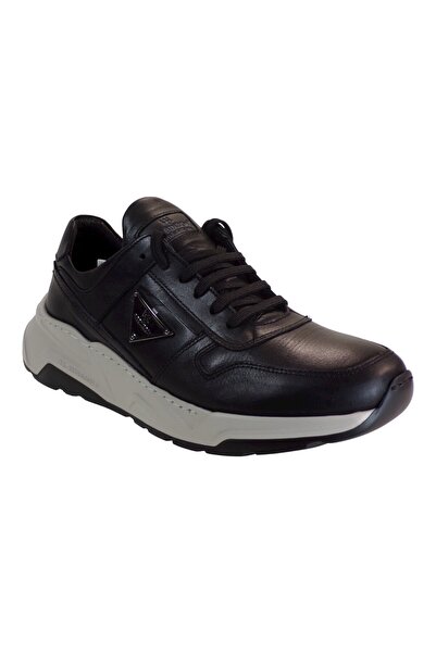 Robinson Ανδρικά Παπούτσια Sneakers 71301 Μαύρο Δέρμα