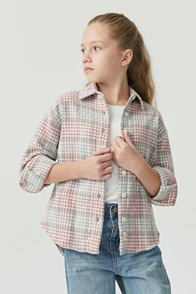 PAULMARK Girl's Shirt Jacket