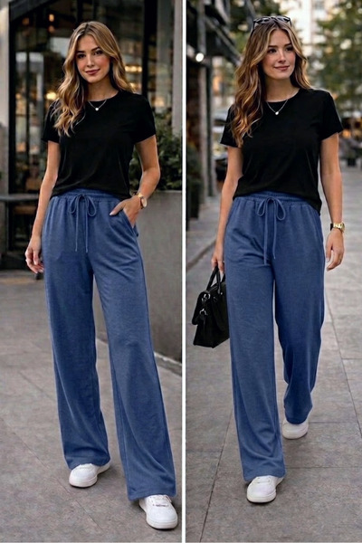 Lady Queen Mother's Day Special Women's Luxury Oshyo Pants with Pockets, Adju...