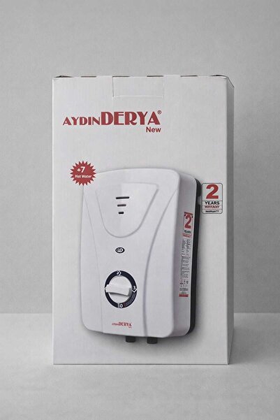 Saule AYDIN DERYA NEW 7500W ELEKTRİKLİ ANİ SU ISITICI (ŞOFBEN) - DUŞ SETLİ