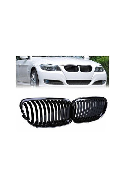 Bmw 3 Serisi E90 Ön Panjur Seti Parlak Siyah 2008-2011
