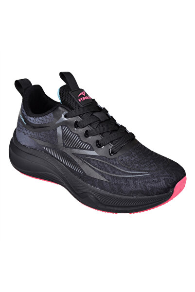 Forelli Hafif Taban Kadın Spor Ayakkabı Sneaker FOR-FORTELAZ SİYAH