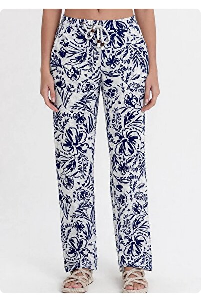 Org Marka Store HEAVEN 2025 MUSLIN DESENLI KLASIK PANTOLON