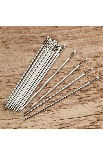 GÜLİSTANHAC 2 Adet Metal Çuvaldız 17 Cm Kaliteli Çuvaldız İğnesi
