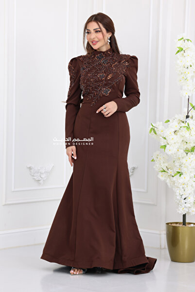 modern designer فستان مناسبات انيق