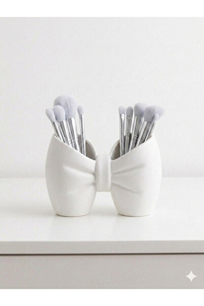 YILDIZ Bow Design Makeup Brush Holder |   Decorative Organizer |   3D Printin...