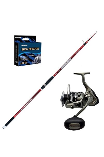 Okuma Acuador 8000 - Remixon Falcon 420cm Surf Olta Seti