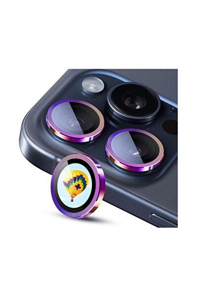 ENKAY Apple iPhone 16 Pro/16 Pro Max Κρίκοι Προστασίας για Κάμερα - Lens Prot...