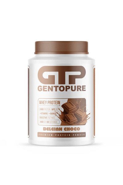 Gentopure WHEY PRO - WPC80 1800GR ( Belçika Çikolatası)