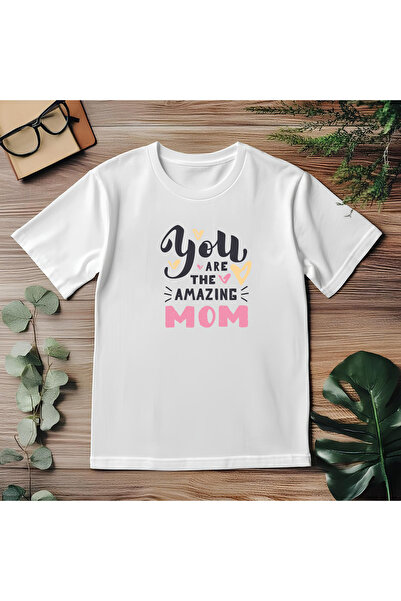CDA Tricou alb premium pentru copii – Ziua Mamei, Mamă minunată, 100% bumbac,...