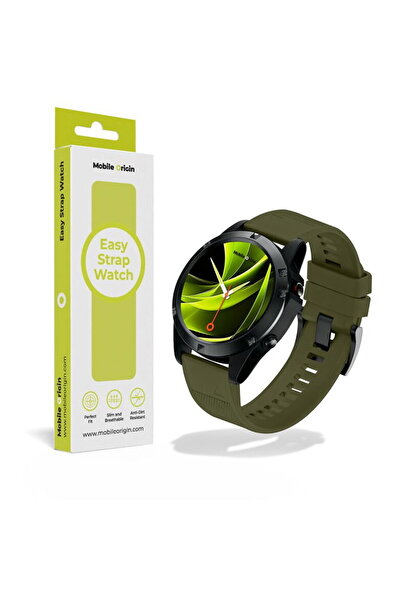 Mobile Origin Easy Strap Watch 20mm Dark Green