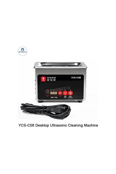 kızılelma teknik Ycs YCS-C08 Ultrasonik Temizleyici 0.8l
