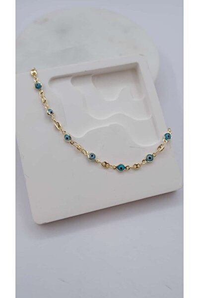 Jerie Gold Nazar Boncuk Detay Halhal