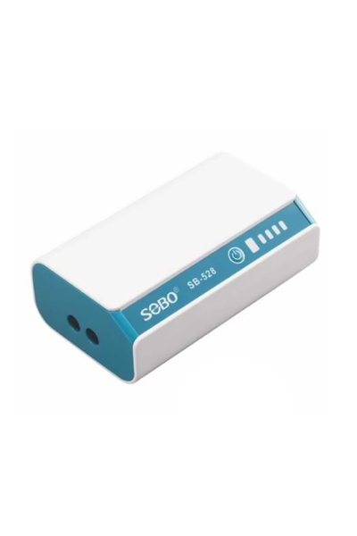 Sobo Usb Şarjlı Akvaryum Sessiz Mini Hava Motoru 2W 2x3Lt/dak SB-528