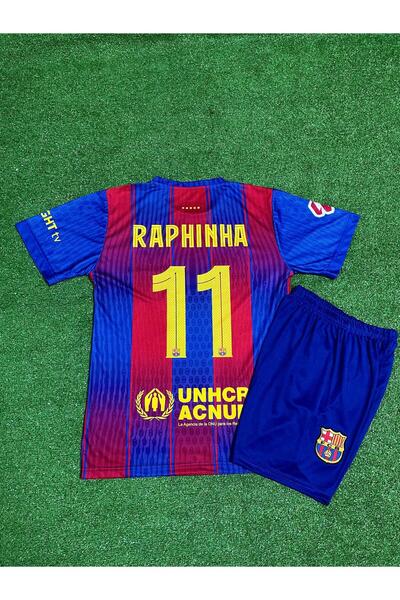 AJAX STAR Barcelona 2025/26 Raphinha İç Saha Çocuk Forması