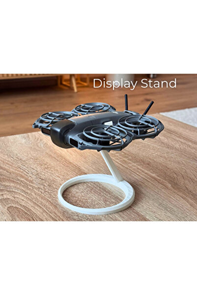 Print Zone DJI Neo 2 Dekoratif Masaüstü Standı ve Drone Tutucu - Pervane Koru...