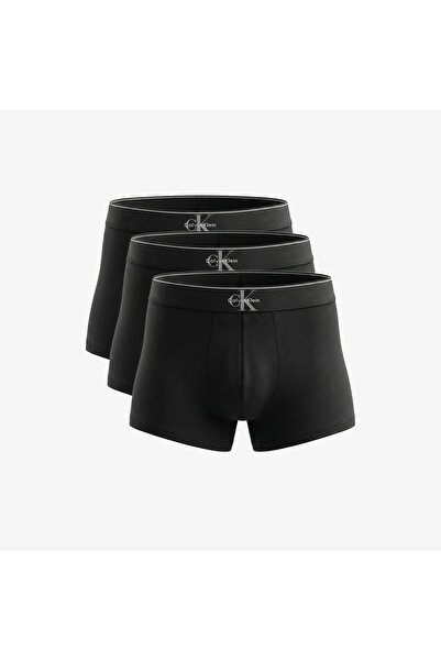 Calvin Klein Trunk 3'lü Erkek Siyah Boxer