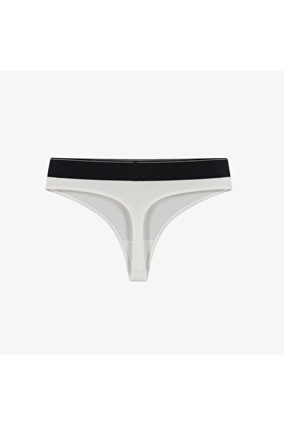 Calvin Klein Thong Kadın Beyaz Külot