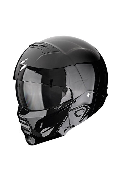 Scorpion EXO COMBAT 2 Modüler Motosiklet Kaskı Siyah